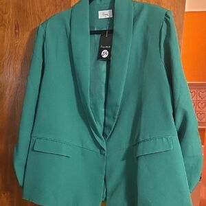 Emerald Green Women's Blazer